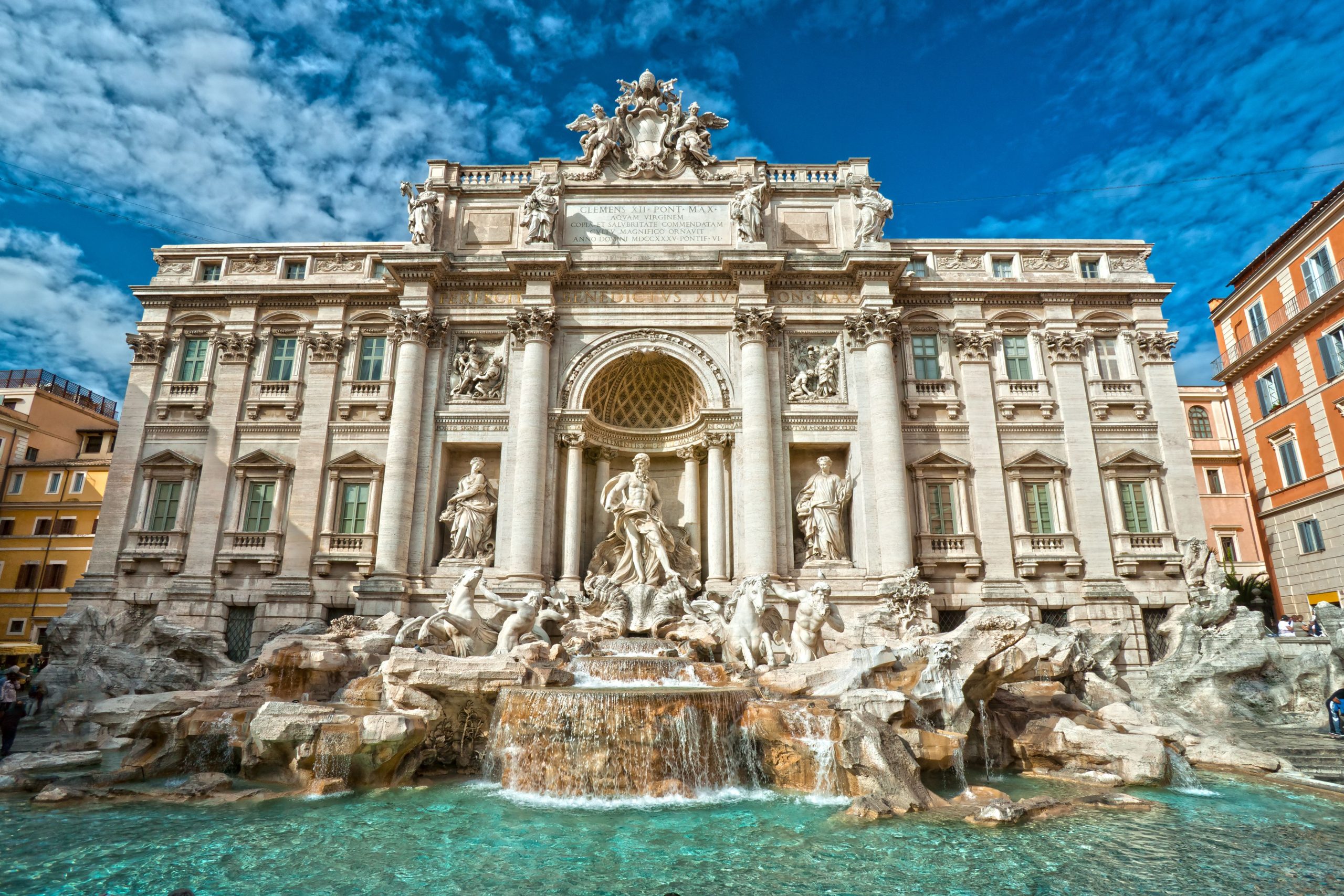 Informative Map of Rome - Tourist Italy